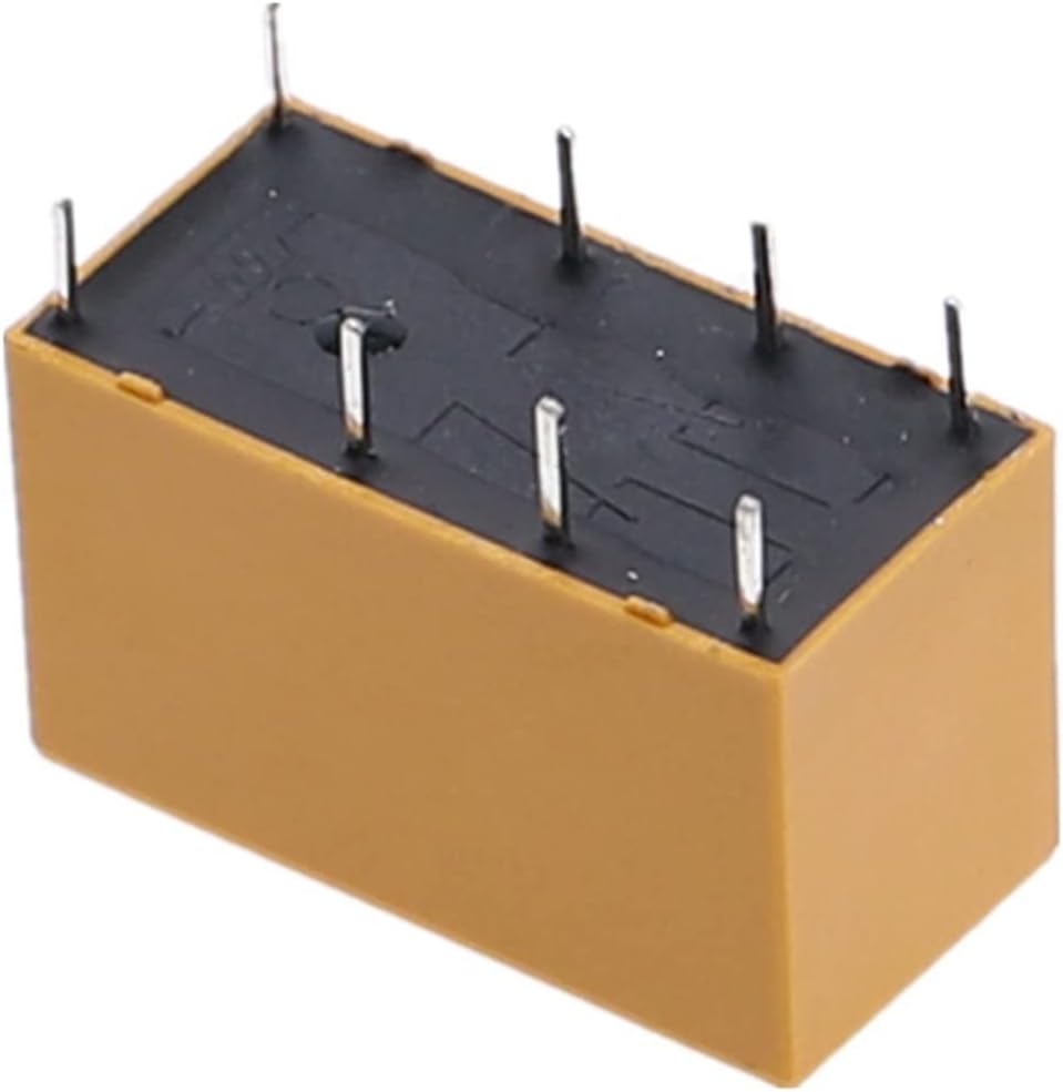 10Pcs Mini Module SRD-5VDC-SL-C DC 3V 5V 12V 24V 8 Pins Plastic Coil Power Relay Blue(HK19F-DC5V-SHG)