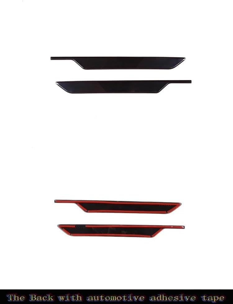 Car Rear Light Cover Trims Fits for Toyota for Tundra 2022-2024 Car Tail Light Trim Cover High Mounted Brake Light Indicator Housing Protective Cover Accessories Rear Tail Light Guard(S