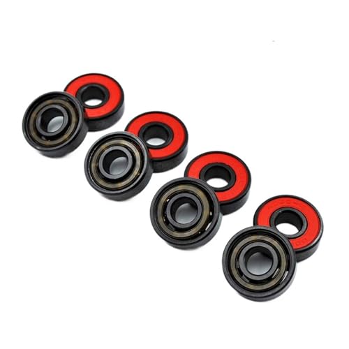 Roulements 608 2RS céramique noire ABEC-11 pour roller et skate