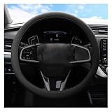 YYTERI Couvre Protege Volant Voiture,pour Peugeot 206 CC SW 207 208 307 CC/3008 2007-2023 2024 2025 Élastique Respirante Antidérapante Couvre Volant Voiture Confortable Auto Accessoires