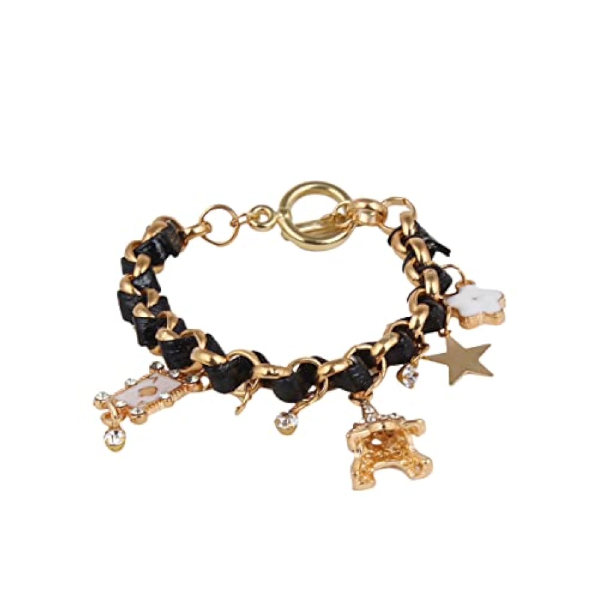 Eiffel Theme Charm Bracelet