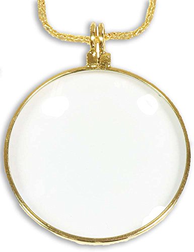 ToolUSA 3.5X Gold Magnifier Pendant | Elegant 1.75
