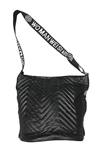 Sac bandoulière Carla Ferroni noir fini le désordre avec ce sac compact femme