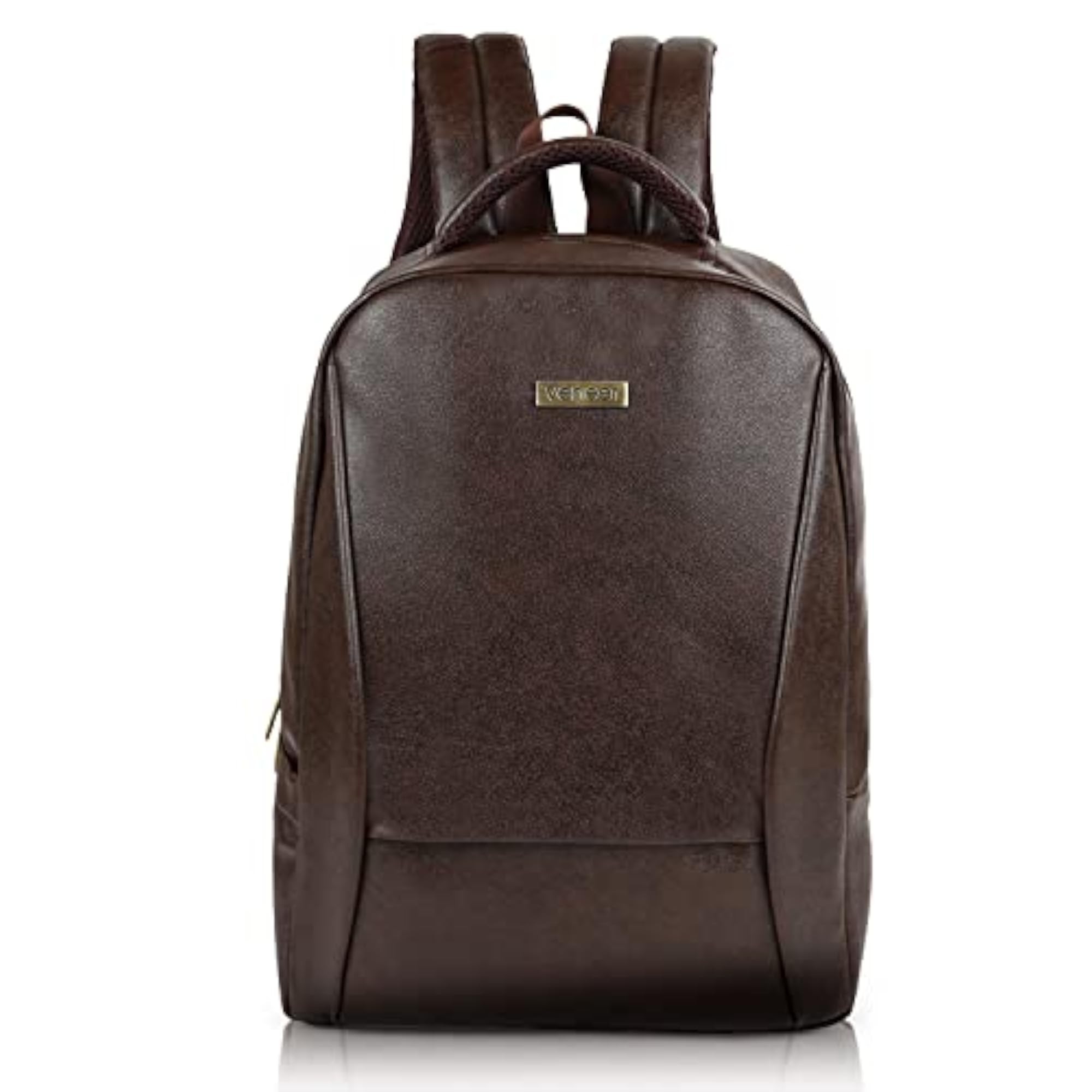 PU Leather Casual Trendy Travel Laptop Backpack