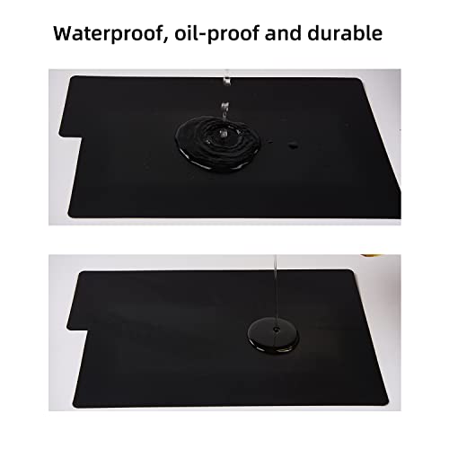 50Pcs Comic Book Dividers, Tounalker Large White Black Frosted Card Separator With Tabs, Plastic Comic Book Dividers For Short Or Long Comic Book Storage Boxes, 7.24 X 11.22 Inches #TOP3