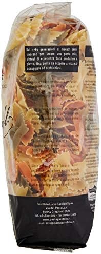 Garofalo Farfalle Tricolore Pasta, 500 g