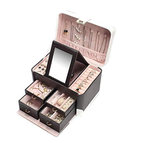 Organisateur de Bijoux en Cuir : Élégance et Protection Style Princesse