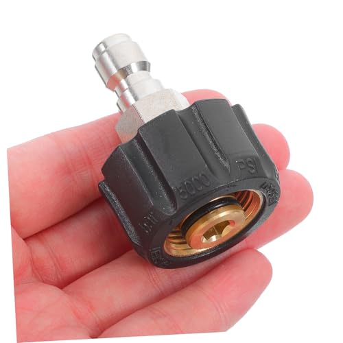 Adaptador Conexión Rápida Hidrolavadora Conector Recto M22 Accesorios Alta Presión 5