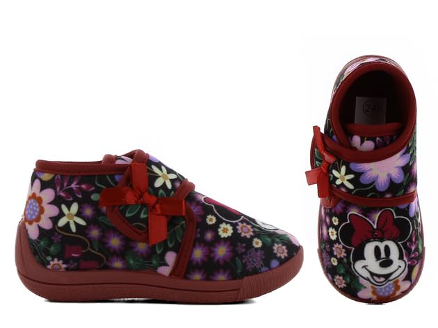 Chaussons Reine des Neiges et Minnie pour fille du 24 au 32