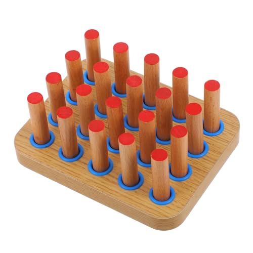 ifundom Finger Rehabilitation Pegboard Hand Eye Coordination Training Tool für Senioren Schlaganfall Patienten Robuste Holz Konstruktion für Effektive Fingerübungen Einfache Anwendung für ifundom Finger Rehabilitation Pegboard Hand Eye Coordination Training Tool für Senioren Schlaganfall Patienten Robuste Holz Konstruktion für Effektive Fingerübungen Einfache Anwendung für