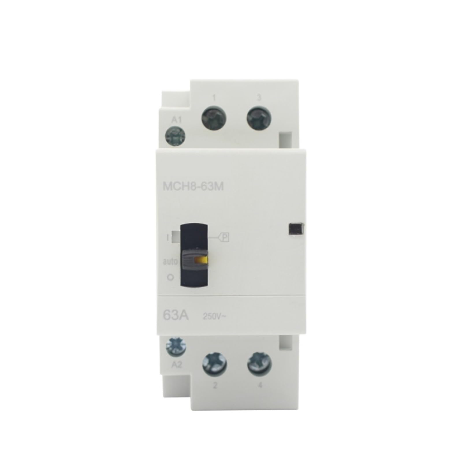 Contacteur modulaire eviter surcharge tableau electrique relais 63A avec commande manuelle