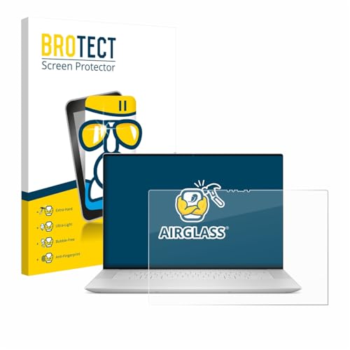 BROTECT Schutzglas für Dell XPS 16 9640 Schutzfolie Panzer Folie Glas [Extrem Kratzfest 9H, Anti-Fingerprint, Ultra-Transparent]