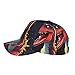 Big-mouthed Dinosaur Baseball Cap Adjustable Size for Running Workouts and Outdoor Activities All Seasons