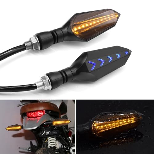 Clignotant pour moto universel feux LED avant arrière 12V pour CB - 7