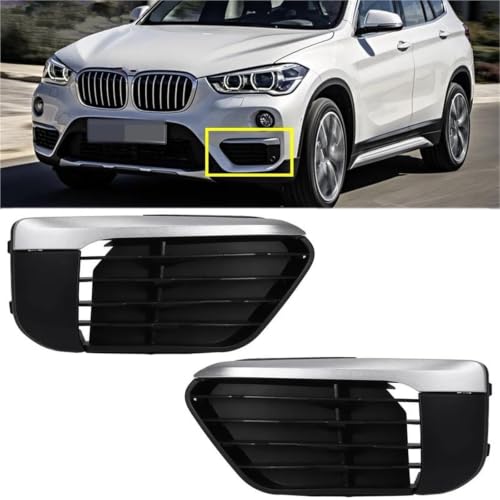 Rejilla de parachoques delantero X1 F48 F49 2015 2016 2017 2018 original ref 51117354778 izquierda 7