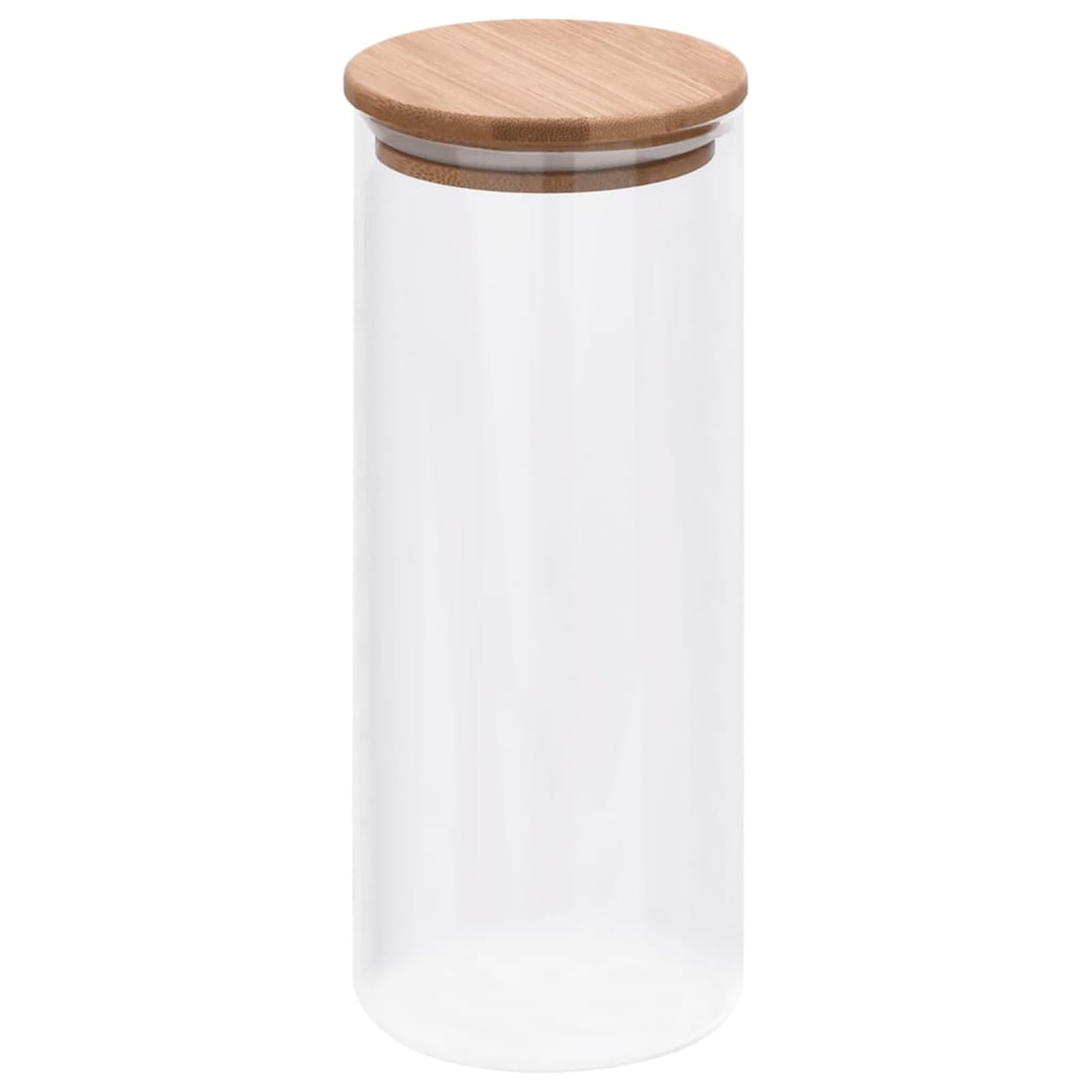 Tarros de almacenaje con tapa de bambú 6 unidades 1000 ml, Tarros De Cristal Con Tapa, Botes Cocina Almacenaje, Frascos De Vidrio, Botes Para Especias Cocina