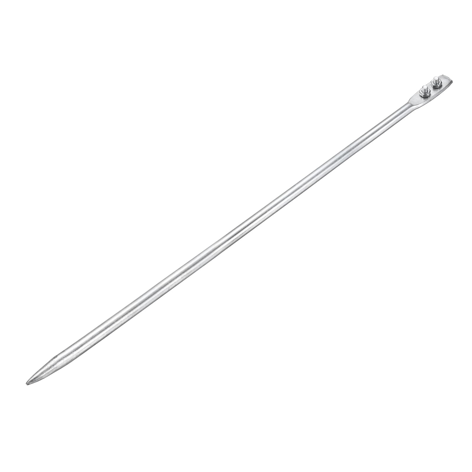 QUARKZMAN 0.6" Palo Terra Freddo Zincato 3.3ft