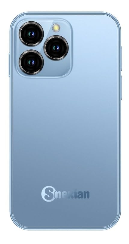 Image of Snexian All-New Bold T150 Mini Smartphone 3 Inch IPS Display Screen Small Mobile Phone (Light Blue,16GB) (2GB Ram)
