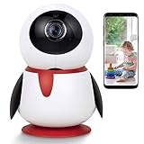 1, High-Definition-IP-Kamera mit Live-Streaming durch das hohe Qualität 2MP-Objektiv, für eine klare 1920 * 1080 HD-Auflösung, so dass Sie jedes Detail klar sehen.Mit verbesserter Nachtsicht dank des 9 IR LED ist für rund um die Uhr Überwachung