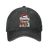 Family Crew Christmas Squades 2025 Funny Xmas Matching Hat for Men Fashion