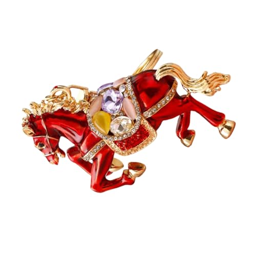 Trendy Horse Key Holder Charm Decorative Keychain Ornament Pendant Daily Use