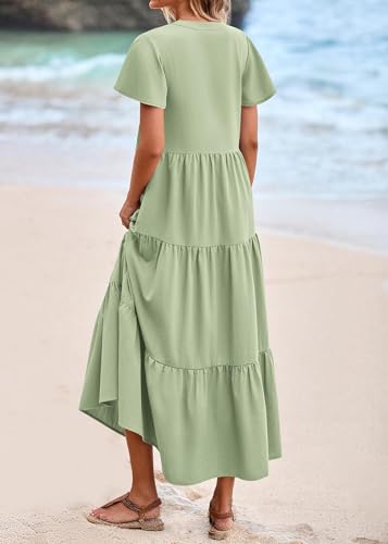 Image of KIRUNDO Summer Maxi Dresses for Women 2026