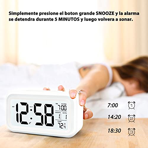 La Mejor Selección de Despertadores los 10 mejores. 18 Despertadores marca WEISPO (3)