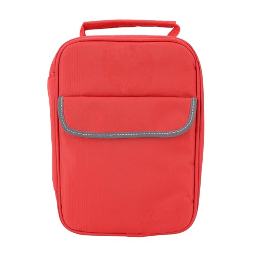 Kuuleyn Portable First Aid Bag Aid Organizer First Aid Bag Multifunctional Tear Polyester Multiple Pockets Outdoor Emergency Bag
