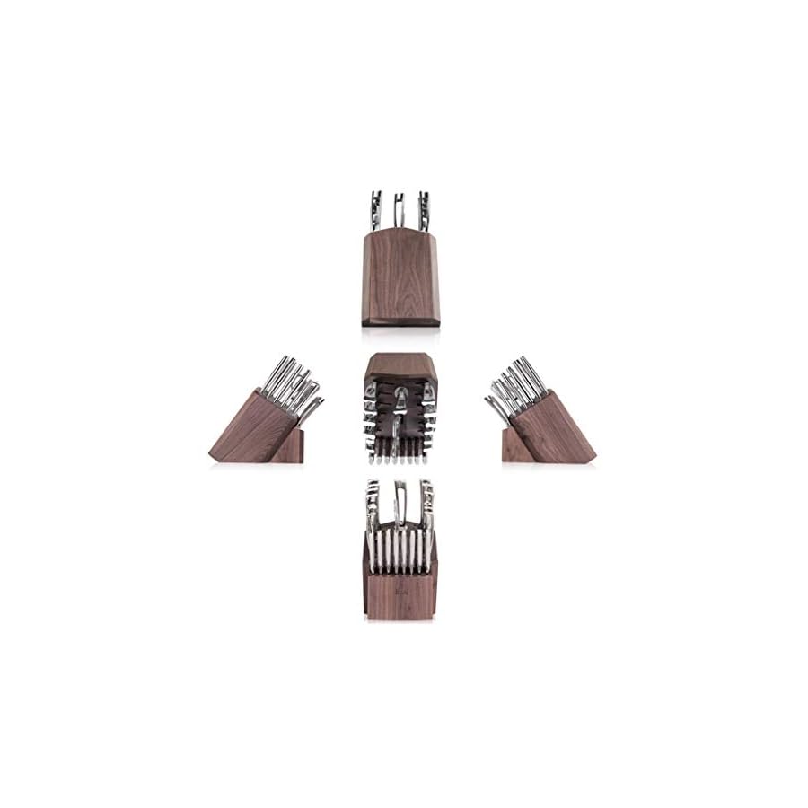 Cangshan-N1-Series-1022377-23-Piece-German-Steel-Forged-Knife-Block-Set-Walnut-Block Cangshan N1 Series 1022377 23-Piece German Steel Forged Knife Block Set, Walnut Block