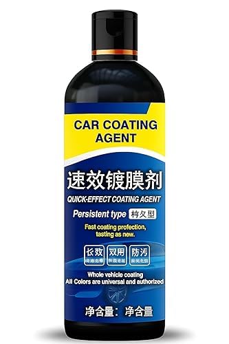 Car Coating Agent 200ml | Ceramic Liquid Wax Polish for Car & Bike Paint | Scratch Resistant UV Protection Dust Water Repellent Shine