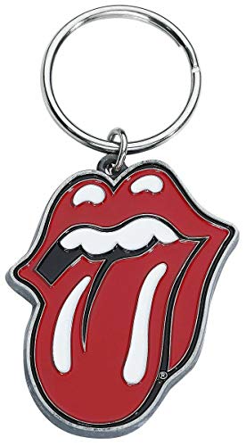 Rolling Stones - Llavero clásico con logo de lengua de Tongue, de metal