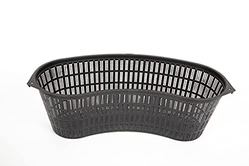Lincolnshire Pond Plants Ltd - Pond Baskets Ideal for Planting Around Your Pond - Pond Pots - Pots and Compost (3, 45 cm Contour - 8 Litre)