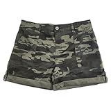 Sanctuary Social Standard Women's Hero Utility Shorts, Mother Nature Camo, L