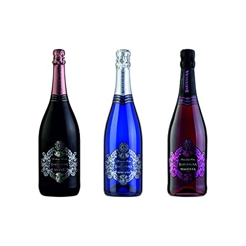 Bartenura Mix Case Pack Of 3 Italian Wine's - 1 x Bartenura Sparkling Moscato | 1 x Bartenura Moscato Rose | 1 x Bartenura Magenta - Sweet, Semi Sparkling Wine's Cover