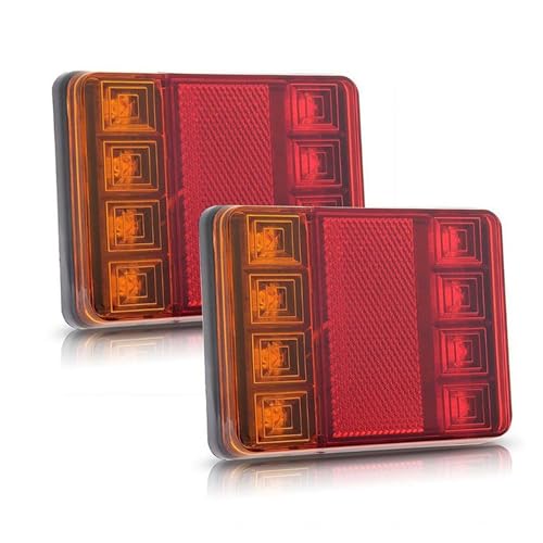 Feux pour arrière de voiture LED et camions 12V étanches stables - 5