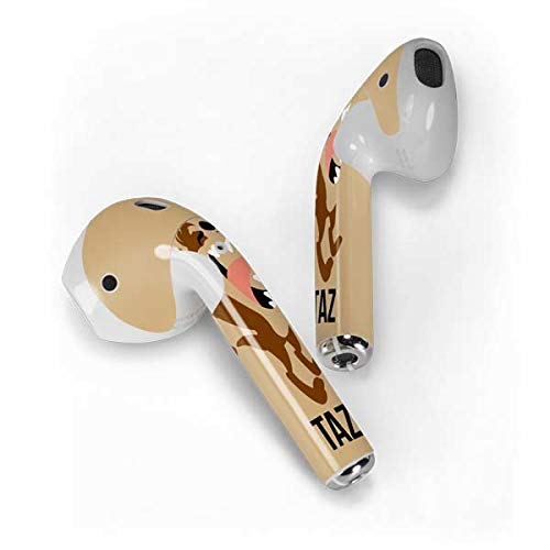 Skinit Decal Audio Skin Compatible with Apple AirPods - Officially Licensed Looney Tunes Taz Identity Design