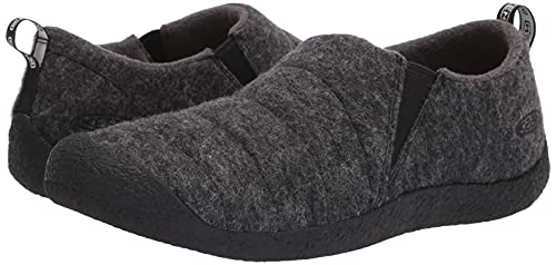 Keen Men's-Howser 2 Casual Comfortable Durable Slippers, Charcoal Grey Felt/Black, 12 #TOP6