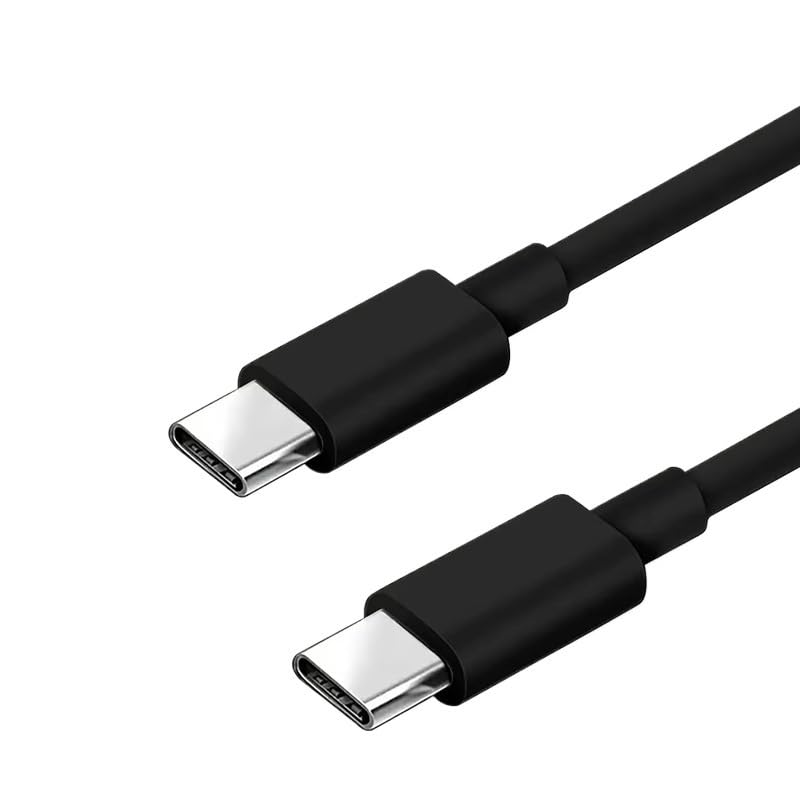Cavo USB C a USB C 60 W Fast cha/* rger Cavo supporta la ricarica rapida * / ing(nero)