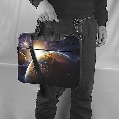 Sac bandoulière portable imperméable planète sacoche pc résistant eau - 2