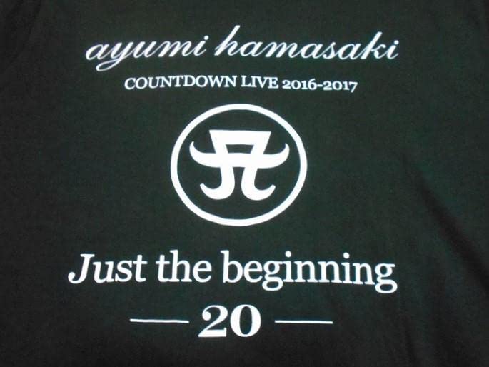 Amazon.co.jp: 浜崎あゆみ スタッフ COUNTDOWN LIVE 16-17 Tシャツ