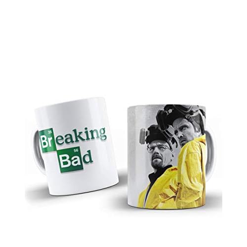 adaysusdetalles Taza Breaking Bad,Taza Ceramica, Unidad Desayuno Regalo Cumpleanos Sorpresa
