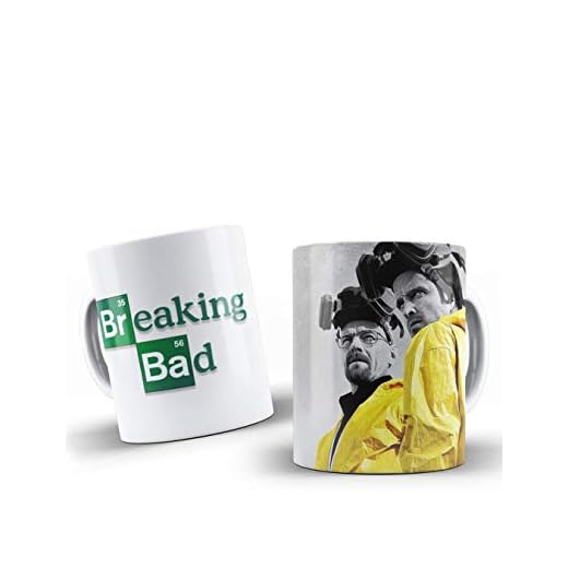 adaysusdetalles Taza Breaking Bad,Taza Ceramica, Unidad Desayuno Regalo Cumpleanos Sorpresa
