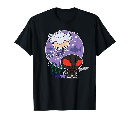 Aquaman Movie Chibi Black Manta and Ocean Master T-Shirt