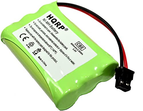 HQRP Cordless Phone Battery Compatible with Lenmar CBC909, BATT-909, ER-P512 / ERP512GRN Replacement