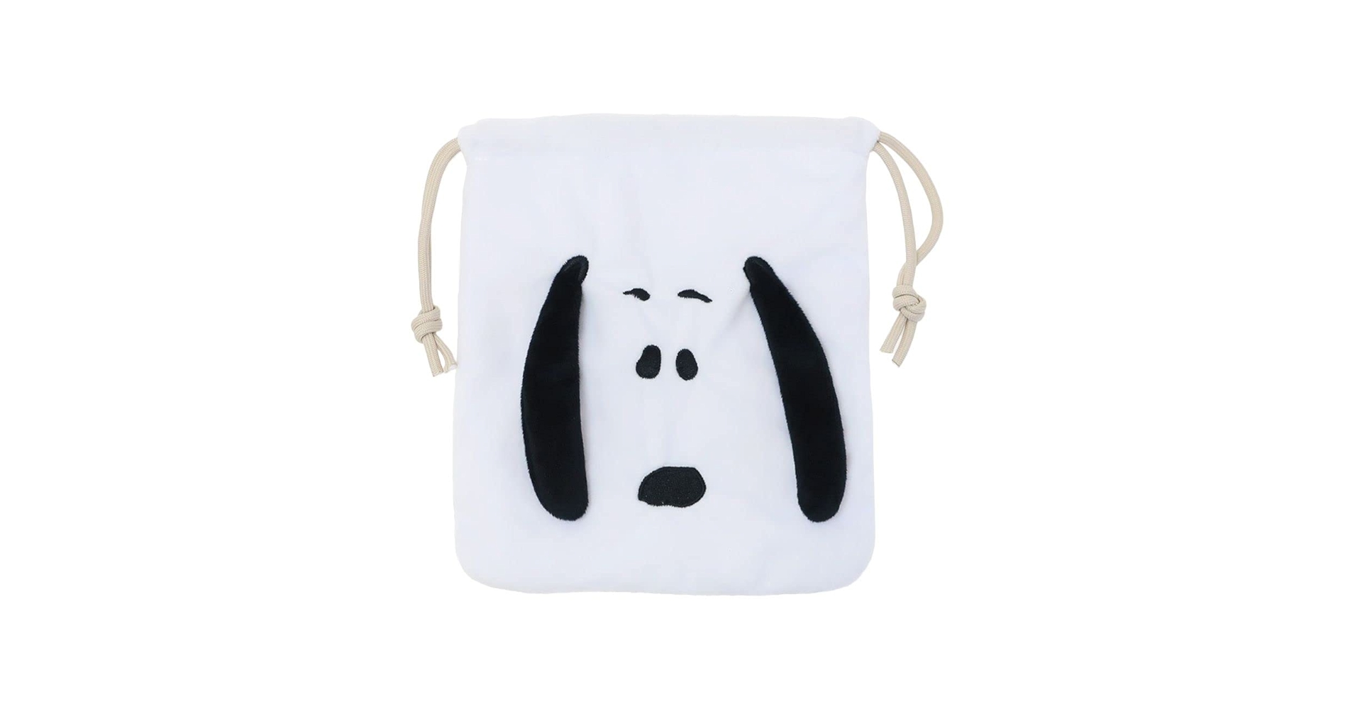 Amazon.co.jp: Snoopy (Drawstring Bag) Die-Cut Drawstring