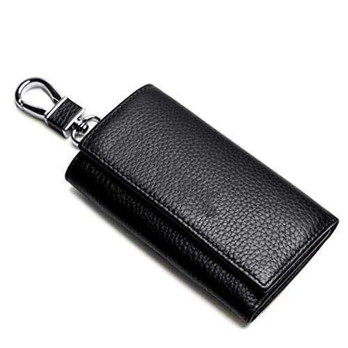 SDBRKYH Bolso con Cremallera de Cuero para el Coche Bolso con Cremallera Capa Superior Bolso con Llave de Cuero para la Moda Cover
