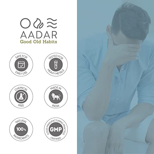 AADAR STRAIGHT UP Combo for real strength, energy booster for Men | Made with 10+ natural ingredients(Ashwagandha, Ginseng, Kaunch, Lavang, Babchi) (60 Capsules and 30 ml Oil)