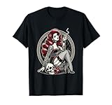 Retro Vintage Pinup Halloween Men Women Tees
