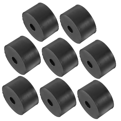 TOGEVAL 8個 大型花盆用ラウンドゴム製防滑緩衝パッド 耐摩耗性 耐破損性に優れた園芸用ポット足 屋外植木鉢用通気性向上リフター