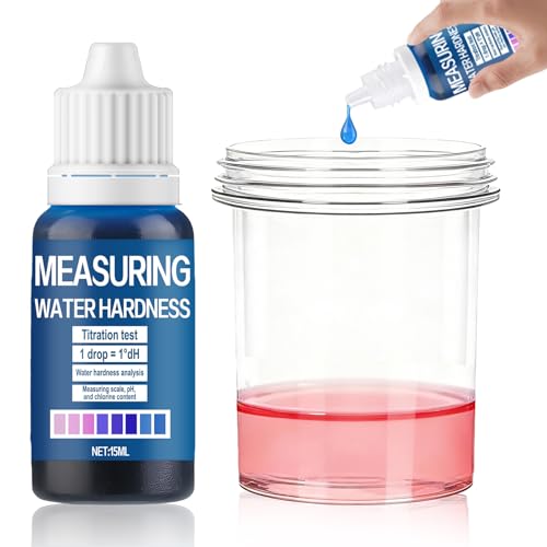 Hard Water Test Kit &ndash; Rapid Detection Strips for Tap Well Pools Spas Aquariums